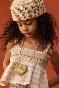LIMITED EDITION LONG BEADED LETTER NECKLACE