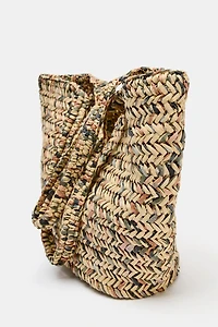 SAC CABAS PARTIE PRINCIPALE TRESSÉE