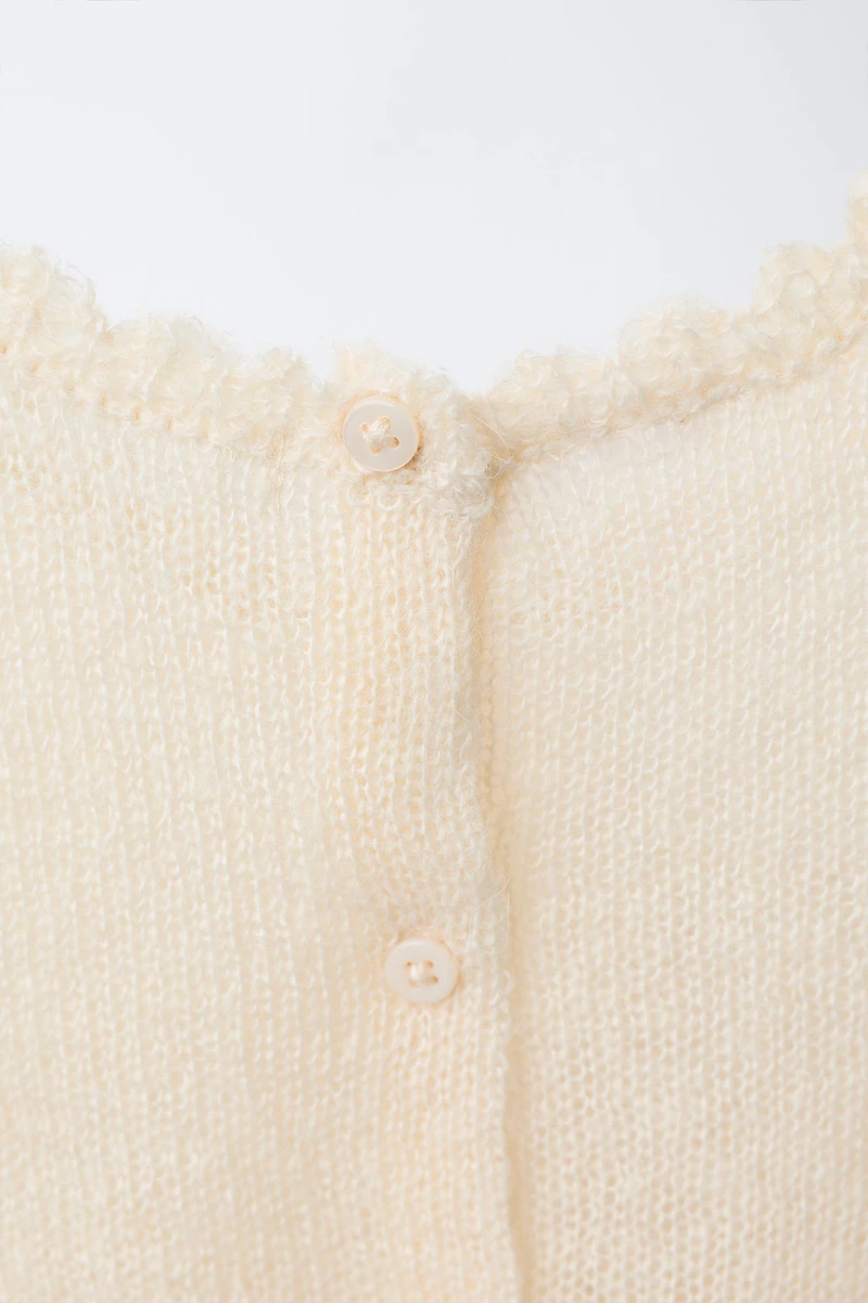 OPENWORK KNIT SET