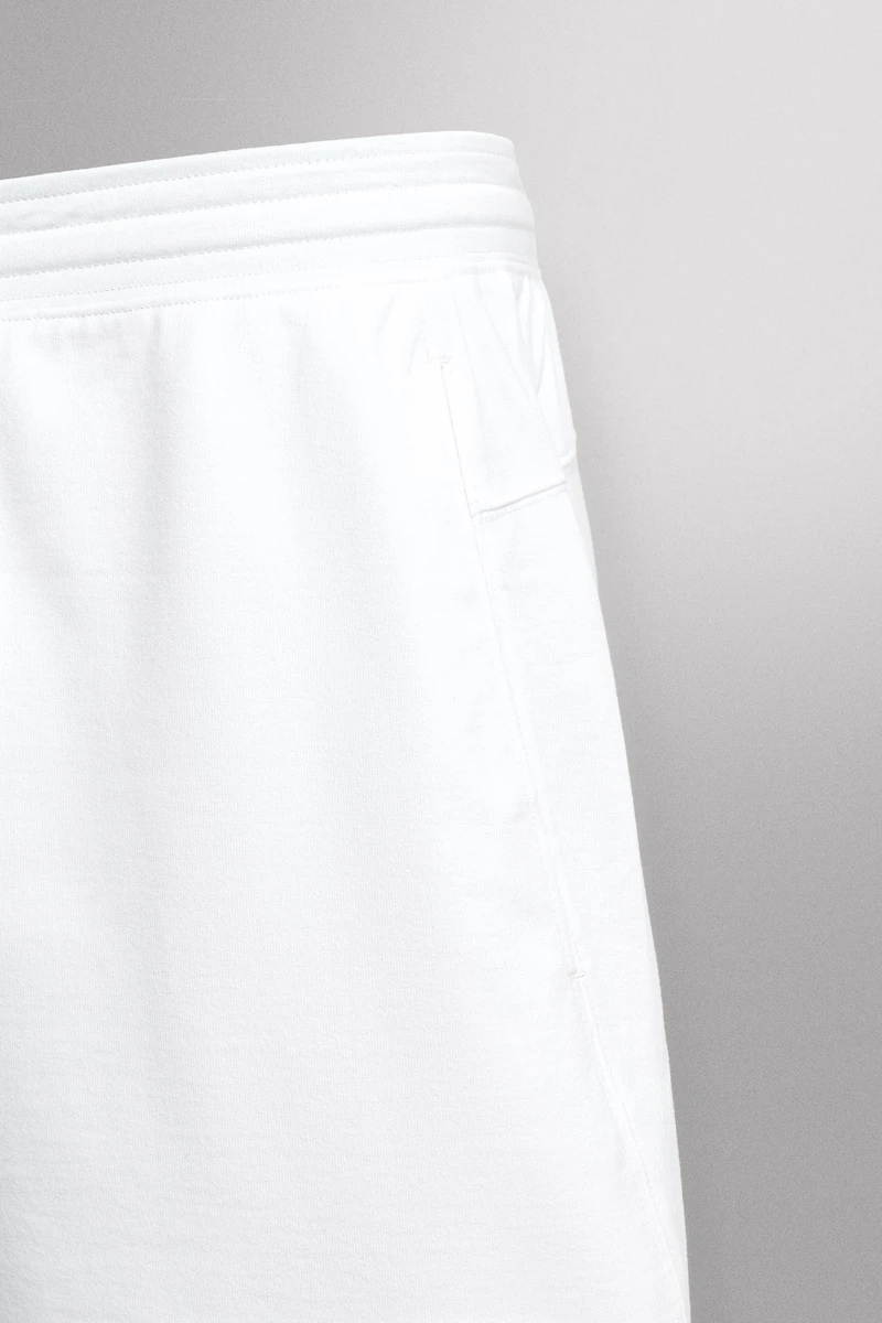 SHORT DE TRAINING EN MÉLANGE COTON 9"