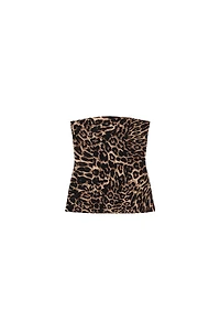 TOP BUSTIER STRETCH À OUVERTURES