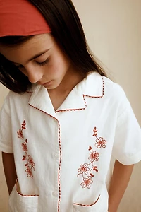 EMBROIDERED SHIRT CREATED BY CARAMEL LONDON X ZARA