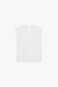 BLOUSE ENTRE-DEUX SANS MANCHES ZW COLLECTION