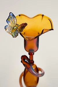 BOROSILICATE SNAKE CANDLESTICK | MARISA BERENSON