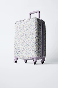 VALISE DE VOYAGE À FLEURS