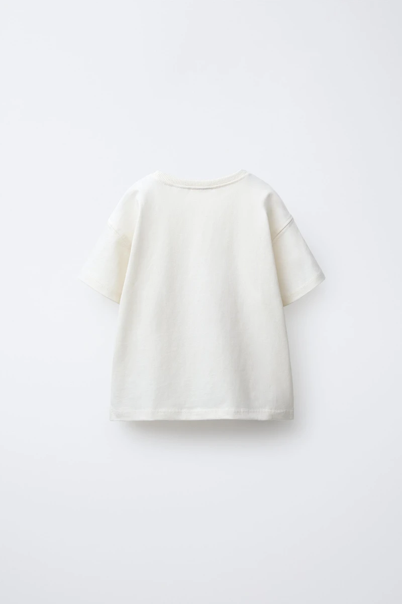 WATERCOLOR PRINT BOW T-SHIRT