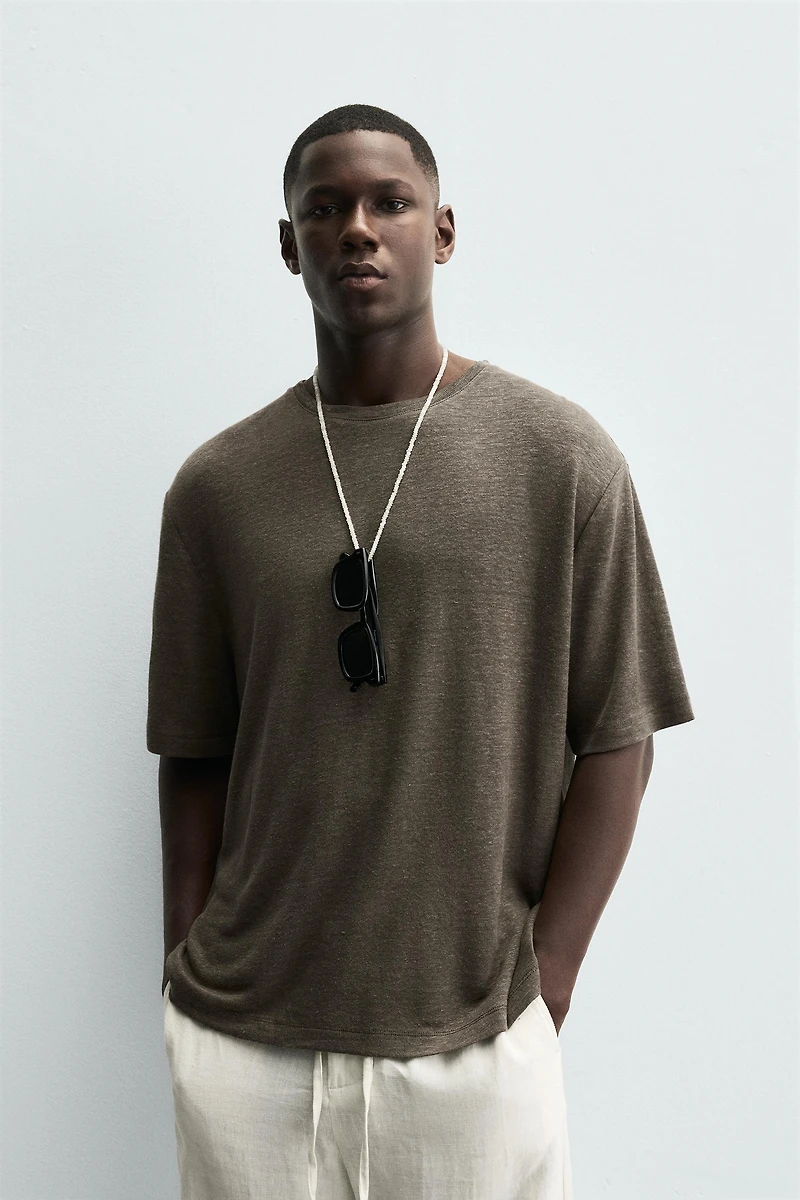 T-SHIRT CHANVRE - VISCOSE
