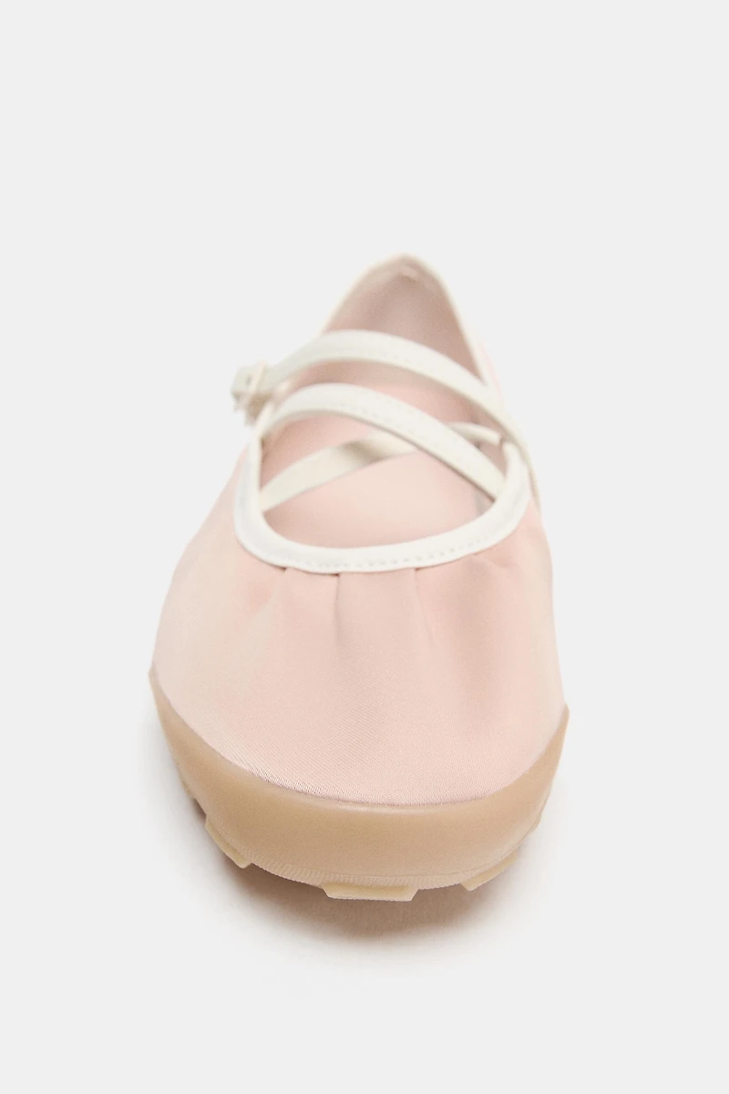 BALLERINES SPORT SATINÉES