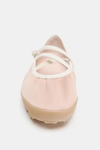 BALLERINES SPORT SATINÉES