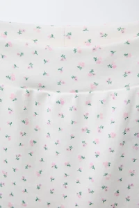 FLORAL T-SHIRT AND LEGGINGS SET