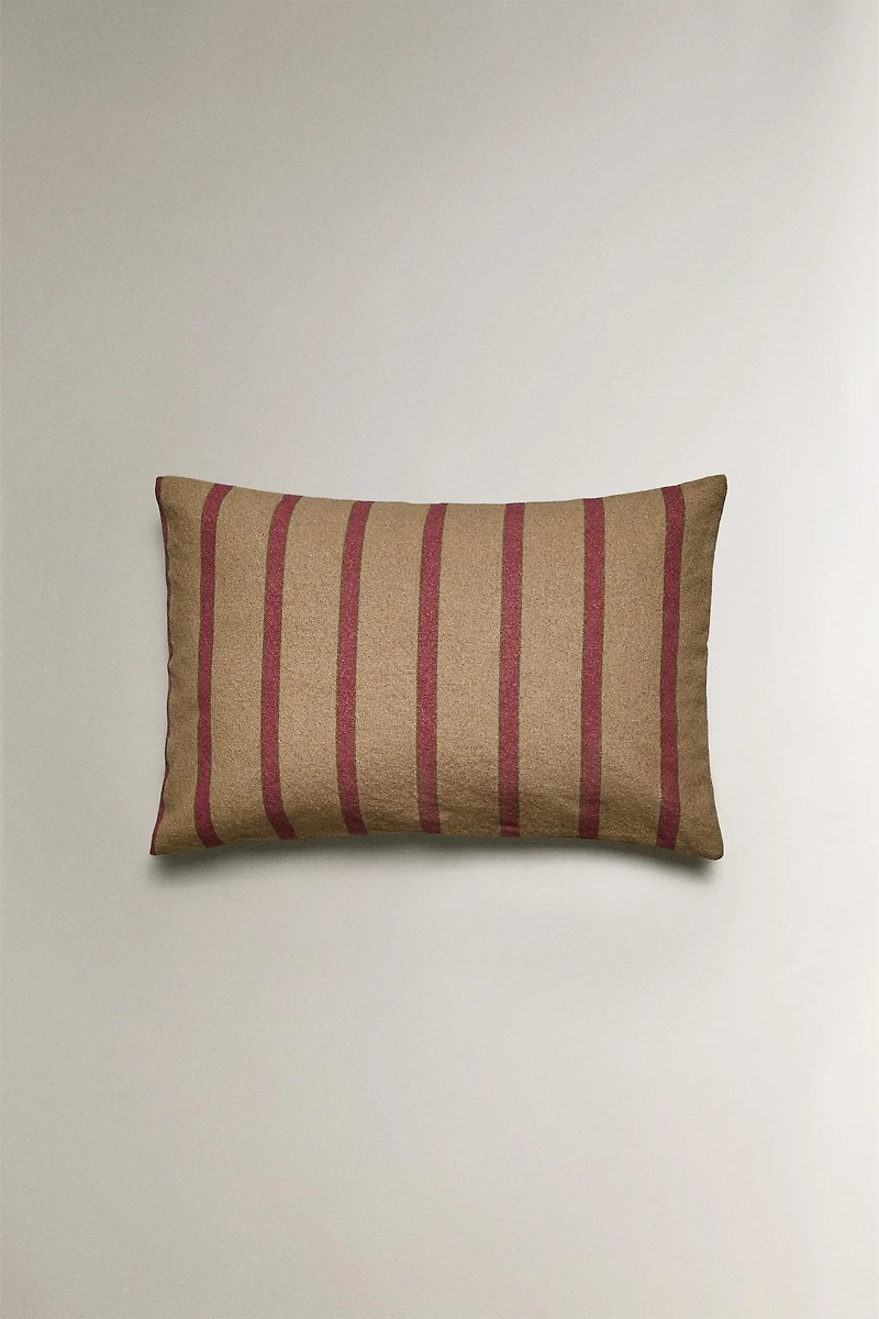 HOUSSE DE COUSSIN RAYURES