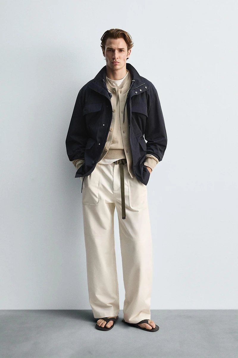 TECHNICAL PARKA WITH POCKETS