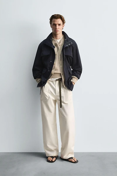 TECHNICAL PARKA WITH POCKETS