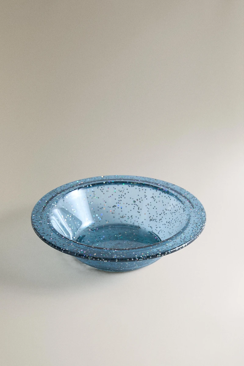 KIDS' TRITAN™ STAR GLITTER PLATE