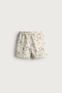 MAILLOT DE BAIN LONG À IMPRIMÉ FLORAL