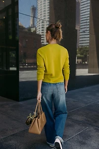 BASIC KNIT BUTTON CARDIGAN