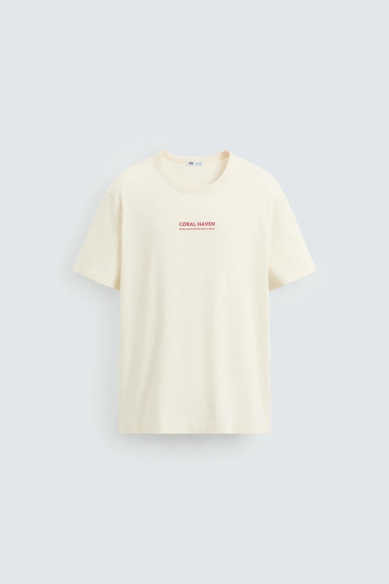 T-SHIRT GRAPHIQUES CONTRASTE