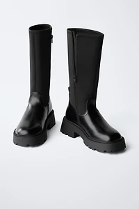 HIGH SHAFT SOCK BOOTS