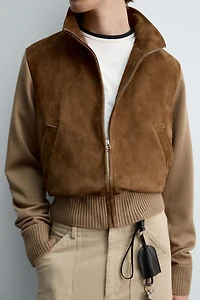 LIMITED EDITION COMBINATION LEATHER JACKET