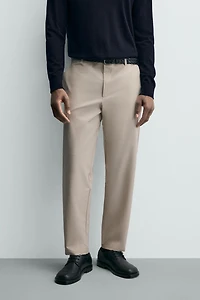 REGULAR FIT STRETCH PANTS