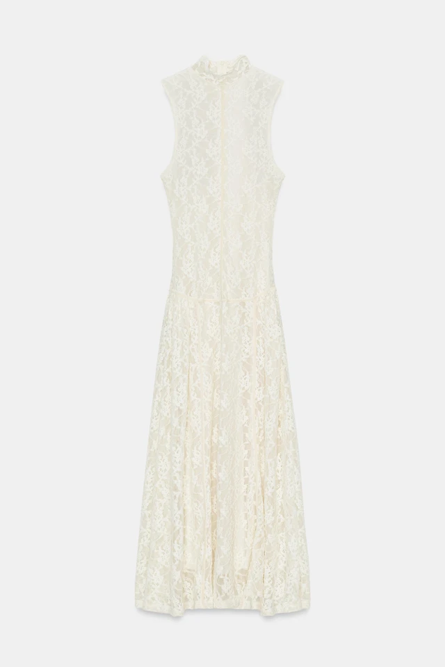 Zara VELVET LACE DRESS at Mall of America in Bloomington, MN