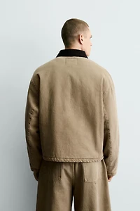 COMBINATION COLLAR FIREMAN CLASP JACKET