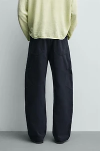 STRAIGHT FIT CARGO PANTS