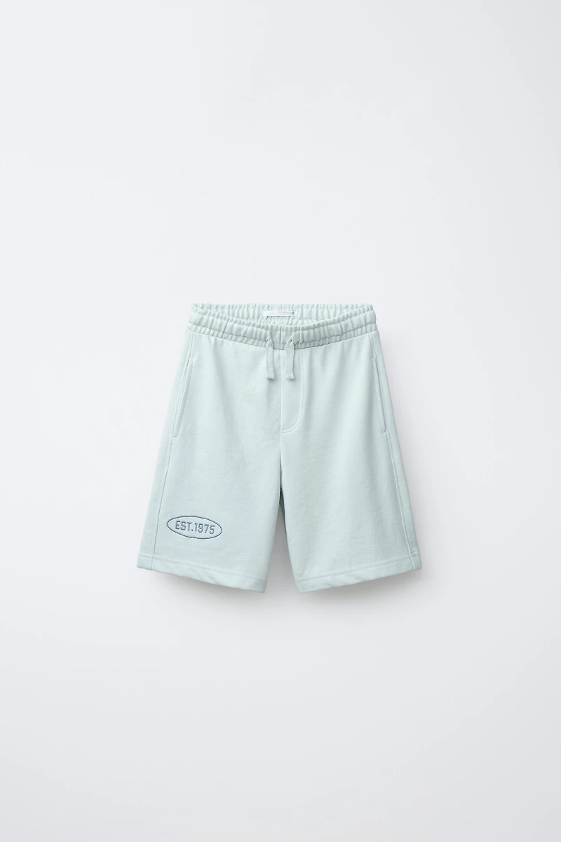 PLUSH JOGGING SHORTS