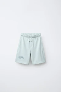 PLUSH JOGGING SHORTS