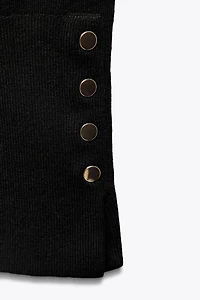 BASIC PLAIN KNIT SWEATER