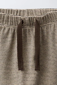 STRIPED T-SHIRT AND PANTS SET