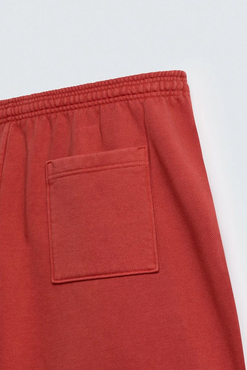 WASHED JOGGER SHORTS
