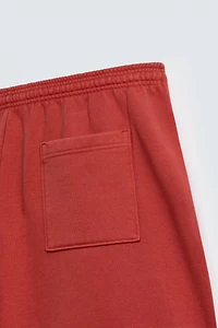 WASHED JOGGER SHORTS
