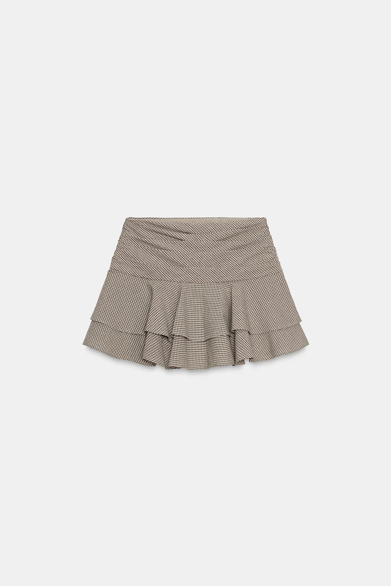 RUFFLED SKORT