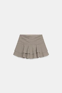 RUFFLED SKORT