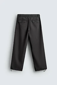 RELAXED FIT COTTON PANTS AARON LEVINE X ZARA