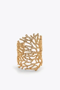 CORAL CUFF BRACELET