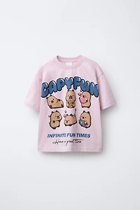 CAPYBARA CAPYFUN © PRINTED T-SHIRT