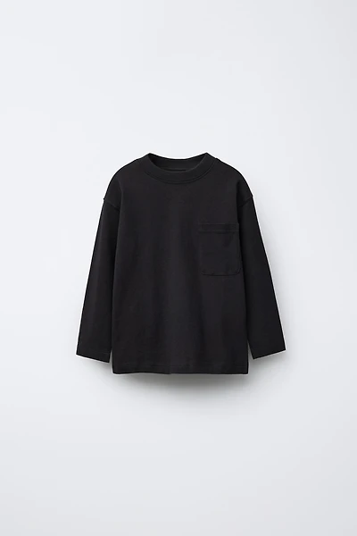 PLAIN POCKET T-SHIRT