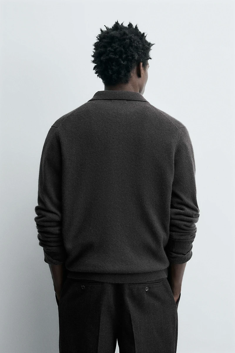 LIMITED EDITION WOOL BLEND CARDIGAN