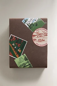 CAMPING BOX AND 32 STICKER SET