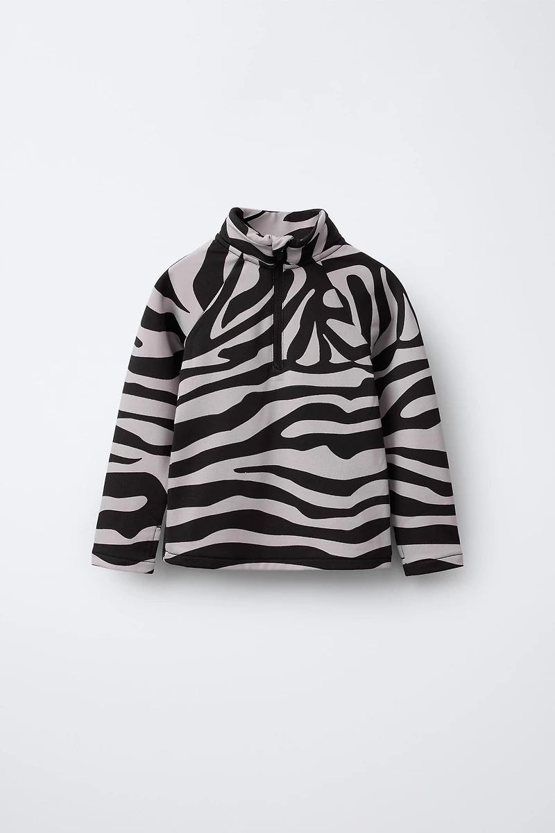 BREATHABLE ZEBRA SHIRT