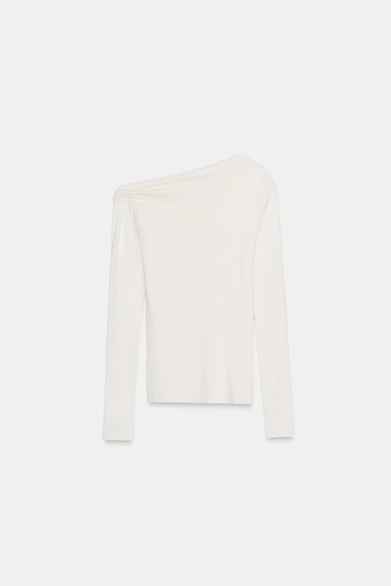 ASYMMETRIC LONG SLEEVE T-SHIRT