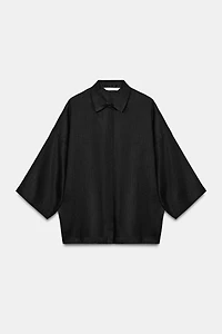 ZW COLLECTION FLOWY OVERSIZED SHIRT