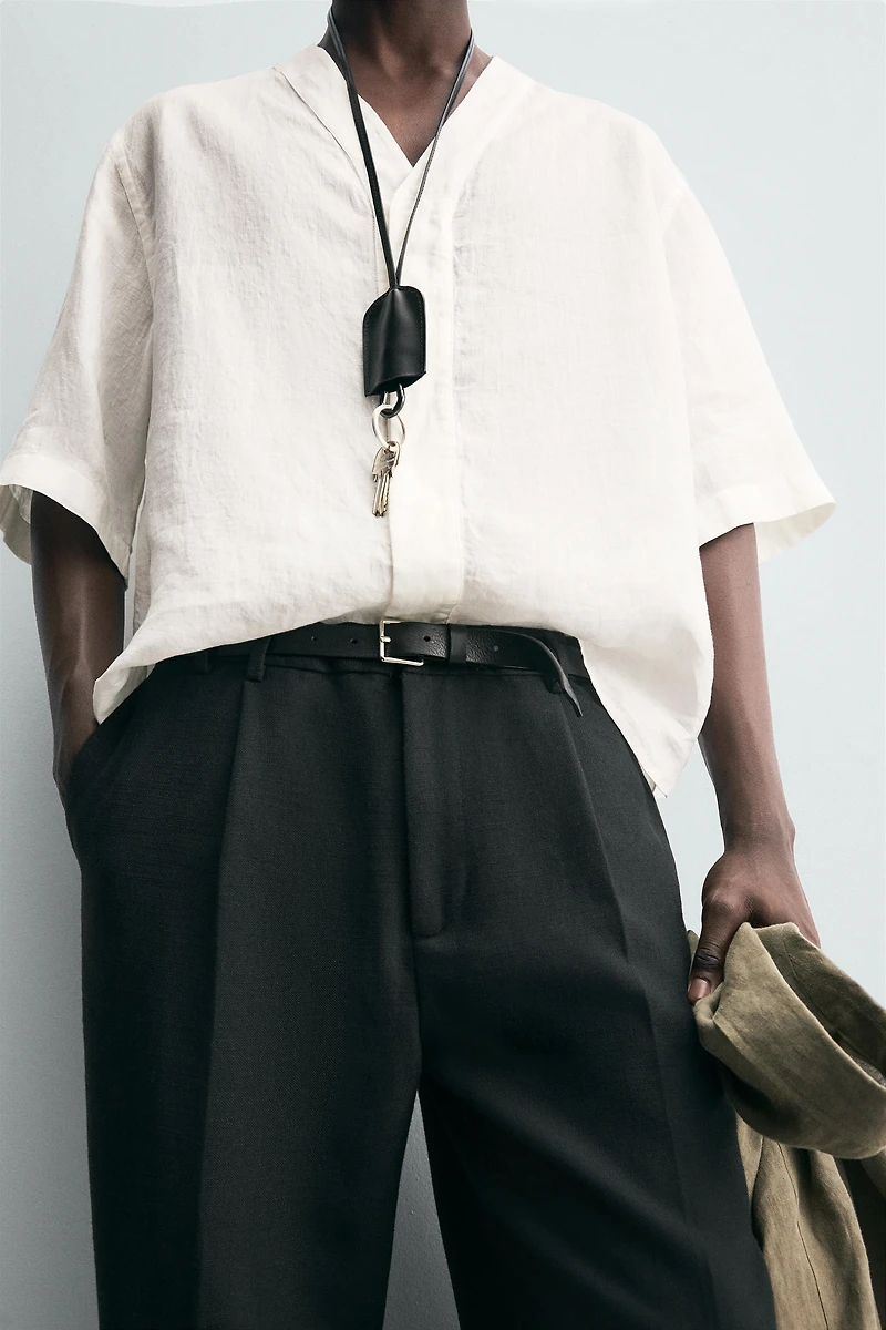 100% LINEN SHIRT