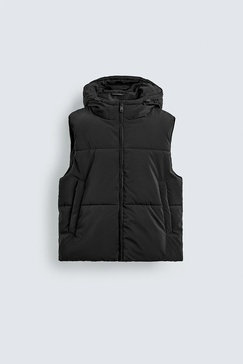 RUBBERIZED PUFFER VEST