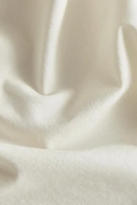 KIDS’ COTTON SHELL STITCH FLAT SHEET