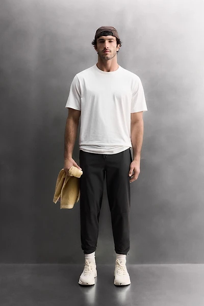 T-SHIRT TECHNIQUE MÉLANGE DE COTON
