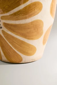 TERRACOTTA FLOWER VASE