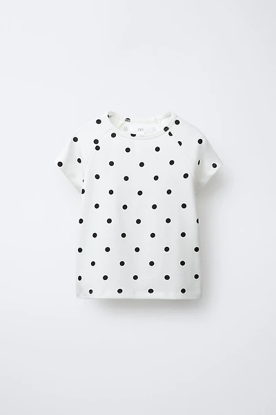 MODAL POLKA DOT T-SHIRT